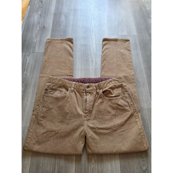 Brooks Brothers Red Fleece Mens Corduroy Pants W35/L32 Khaki - Picture 2 of 5